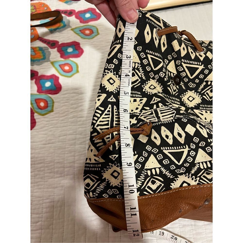 Boho Aztec Tribal print backpack - Picture 5 of 16